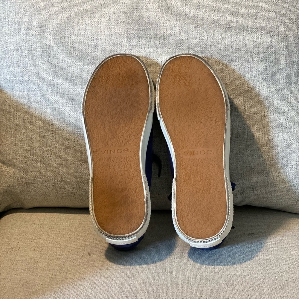 Vince men’s blue suede sneakers - Picture 5 of 6